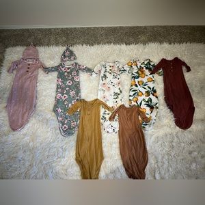 Caden lane baby girl knot gown’s